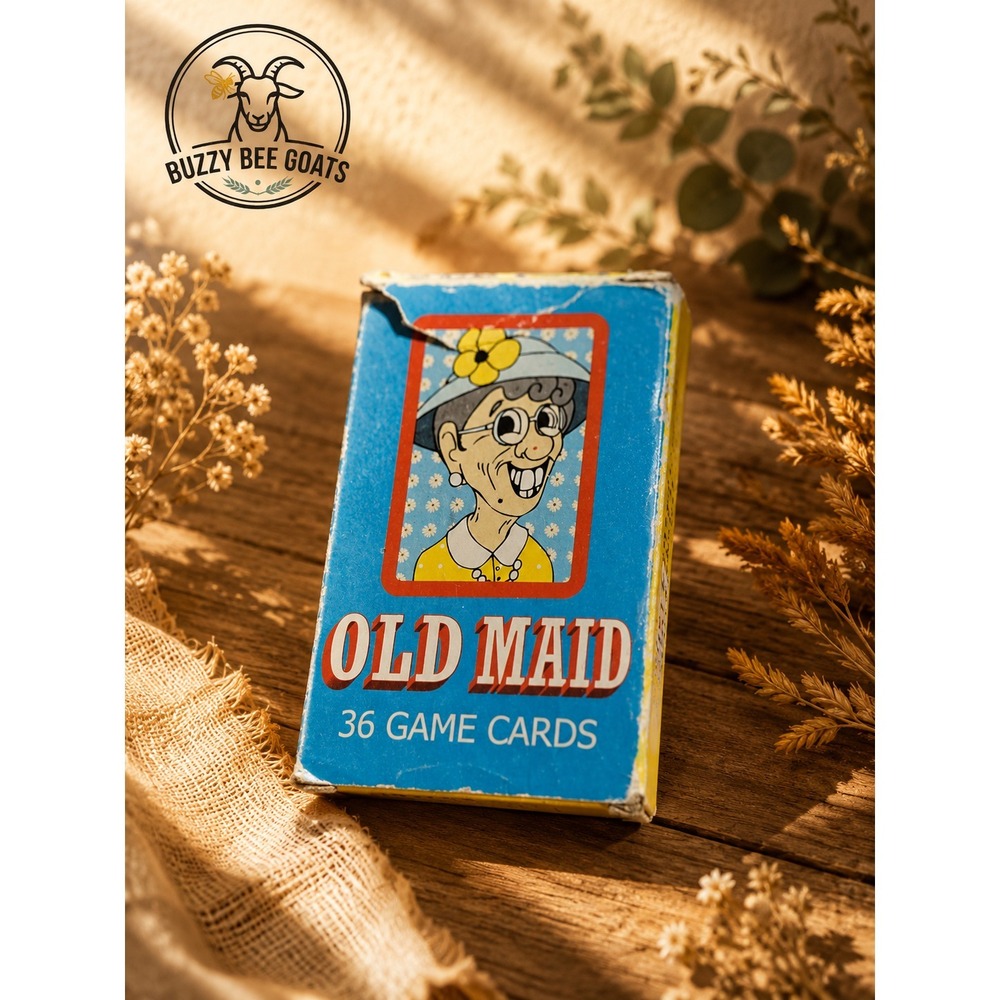 VINTAGE WHITMAN OLD MAID CARD GAME 36 CARDS COMPLETE FAMILY GAME 1960S 70S
